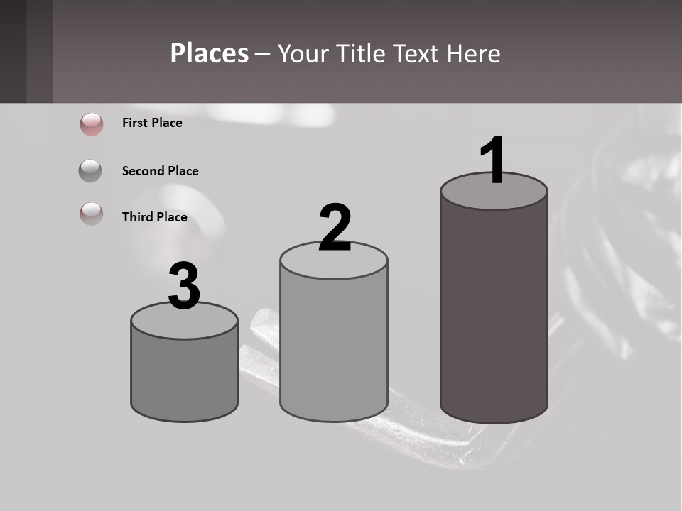 A Black And White Photo Of A Hand Holding A Door Handle PowerPoint Template