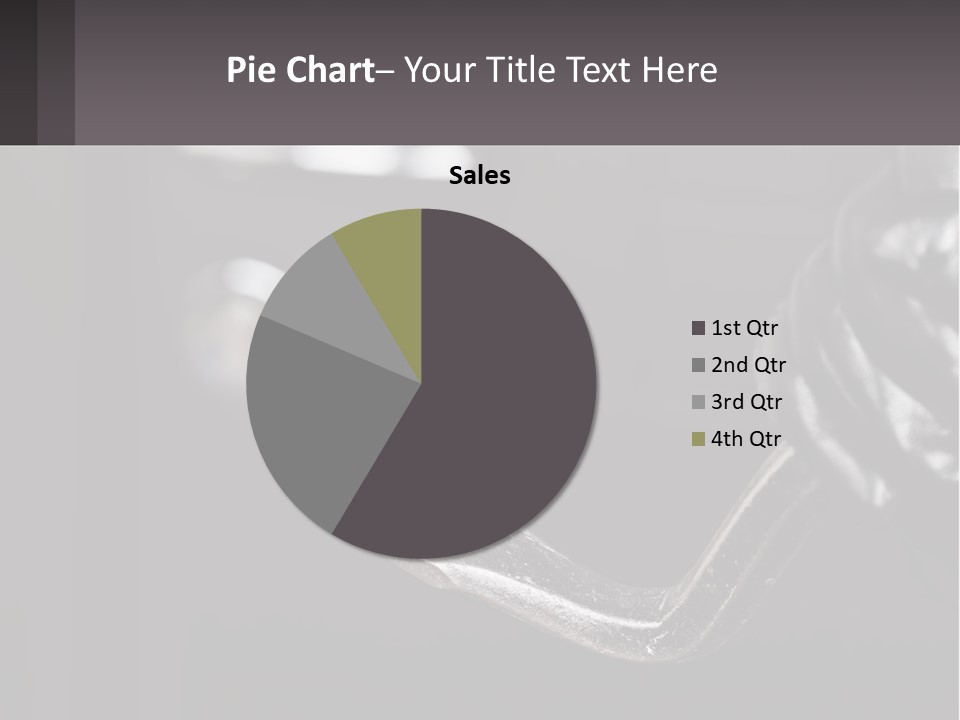 A Black And White Photo Of A Hand Holding A Door Handle PowerPoint Template