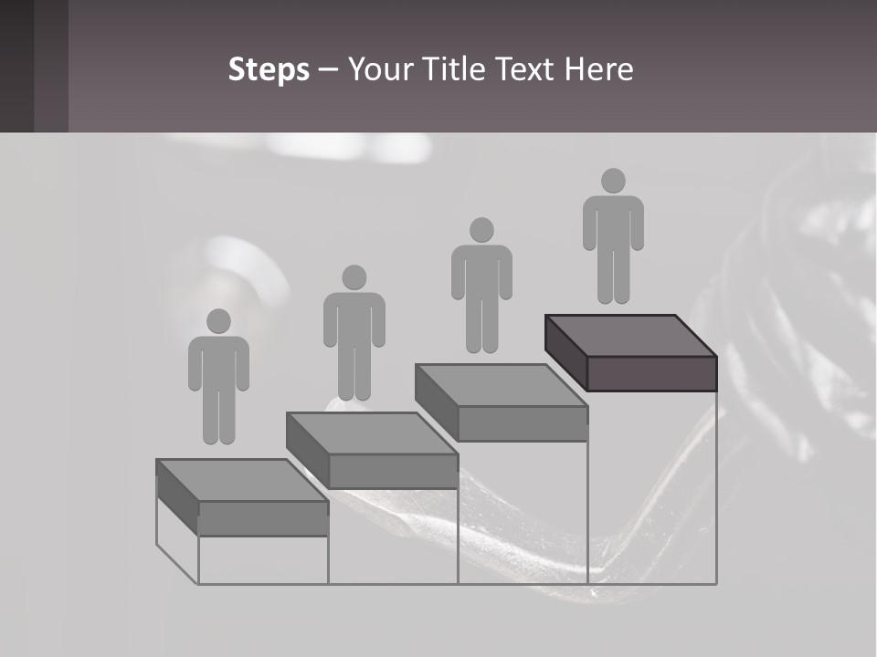 A Black And White Photo Of A Hand Holding A Door Handle PowerPoint Template