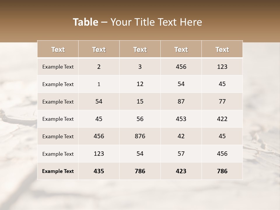 A Piece Of Wood With A Plant Growing Out Of It PowerPoint Template