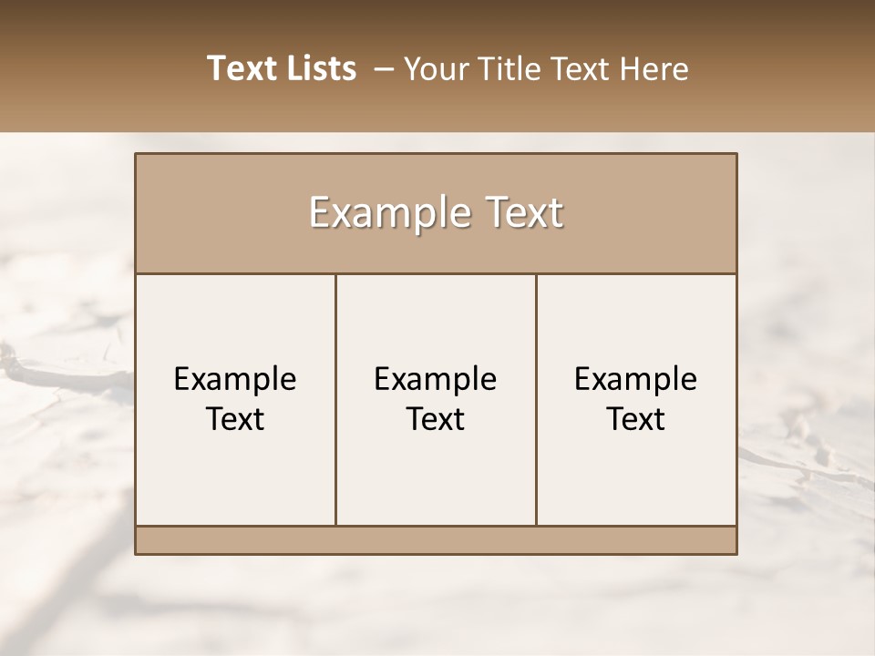 A Piece Of Wood With A Plant Growing Out Of It PowerPoint Template