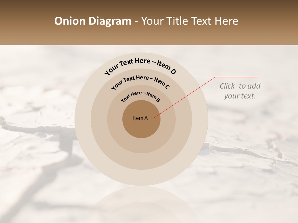 A Piece Of Wood With A Plant Growing Out Of It PowerPoint Template
