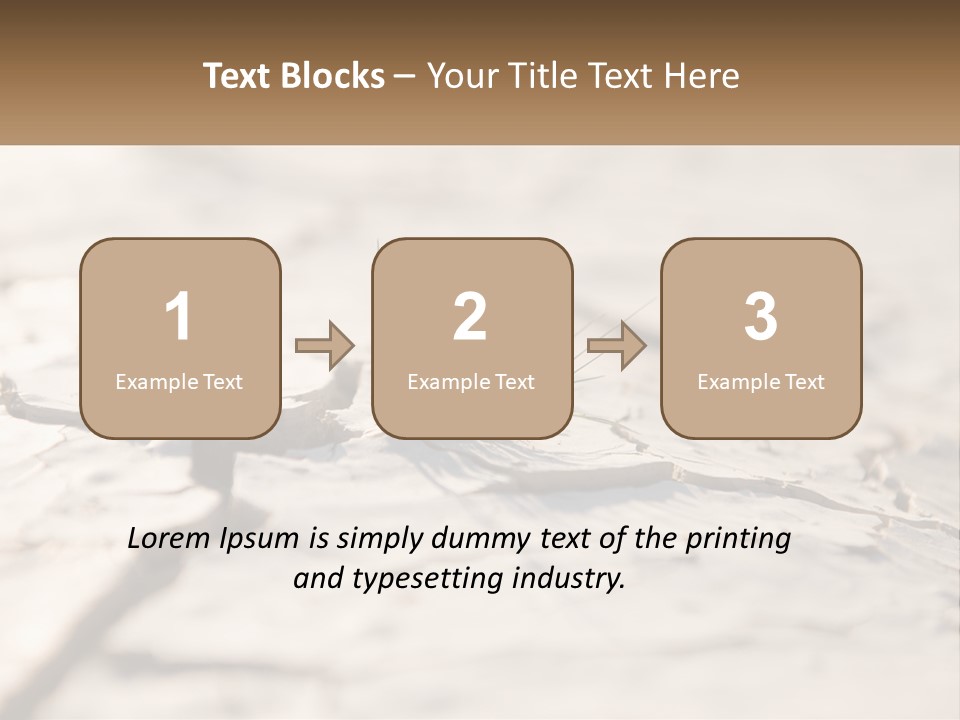A Piece Of Wood With A Plant Growing Out Of It PowerPoint Template