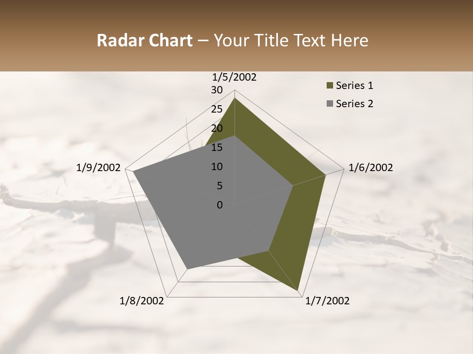 A Piece Of Wood With A Plant Growing Out Of It PowerPoint Template