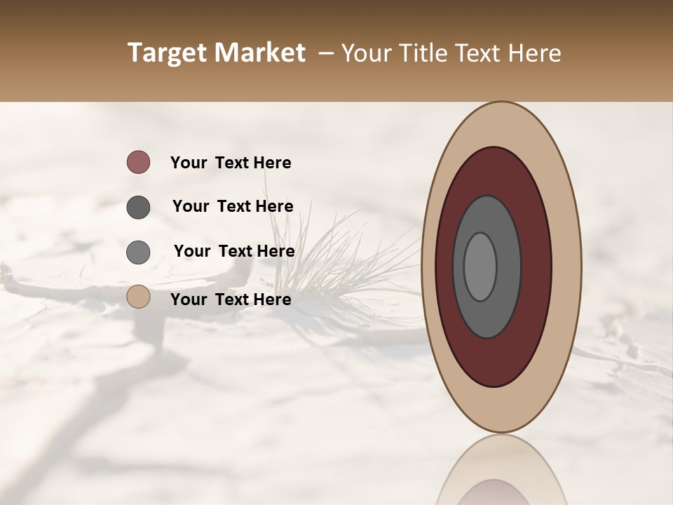 A Piece Of Wood With A Plant Growing Out Of It PowerPoint Template