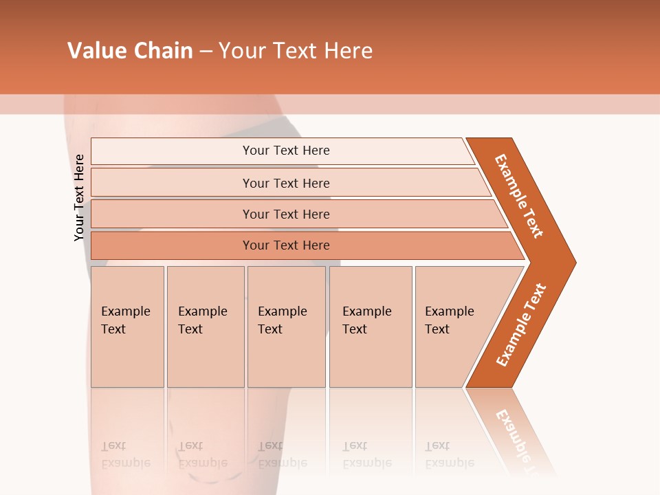 A Woman's Butt With A Bandage On It PowerPoint Template