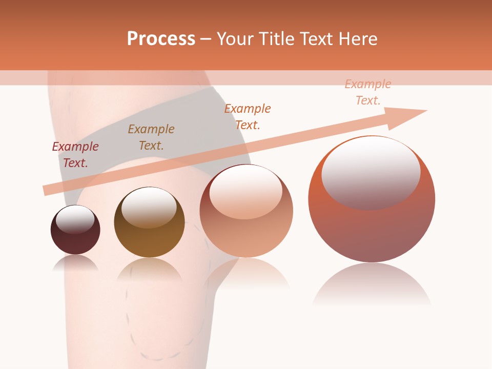 A Woman's Butt With A Bandage On It PowerPoint Template