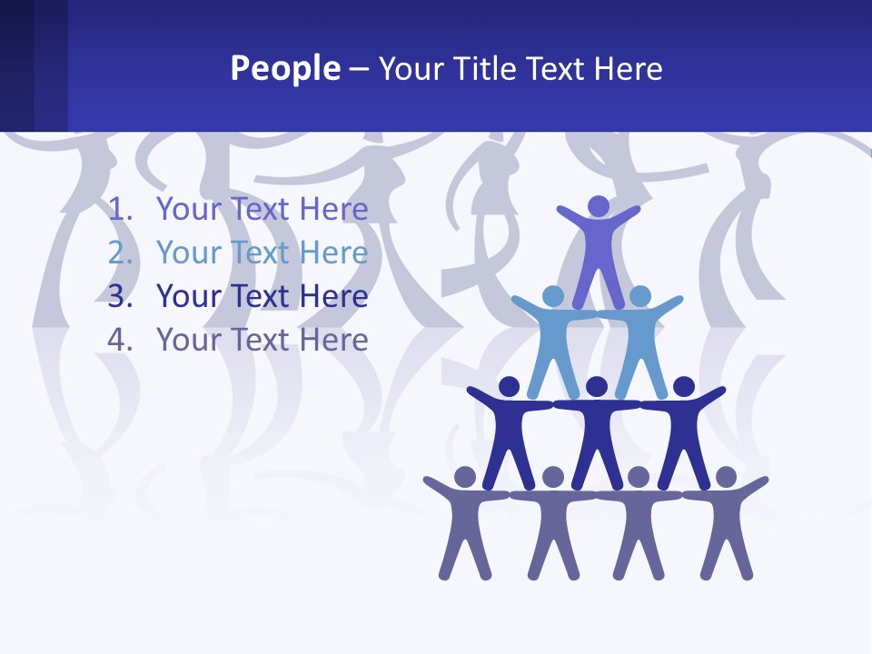 A Group Of People Holding Hands In The Air PowerPoint Template