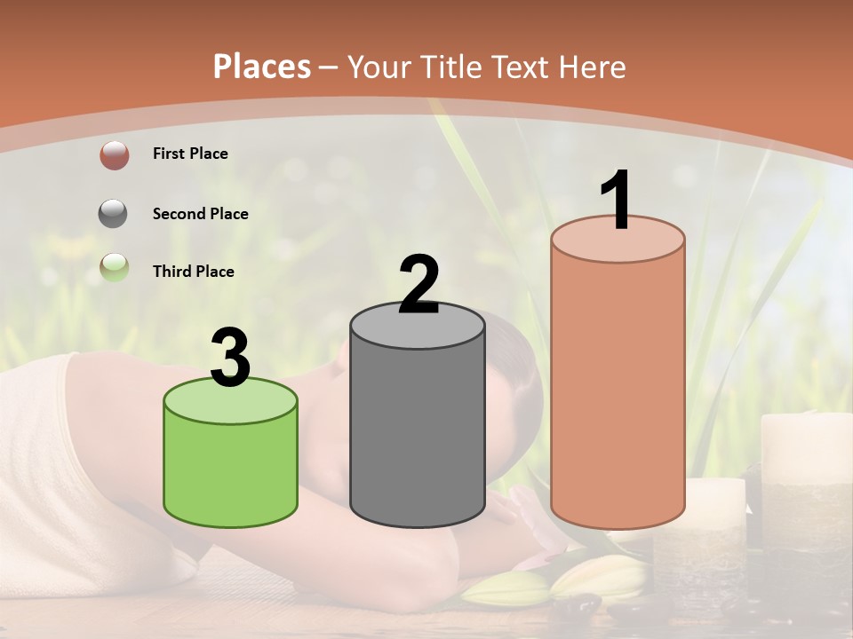 A Woman Laying On The Ground Next To A Body Of Water PowerPoint Template