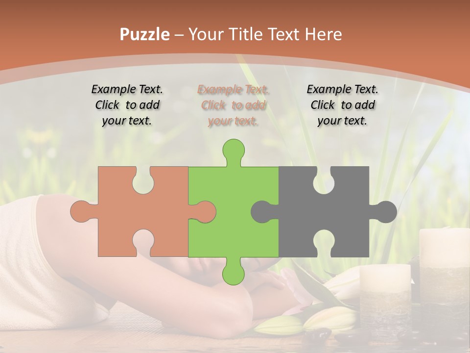 A Woman Laying On The Ground Next To A Body Of Water PowerPoint Template