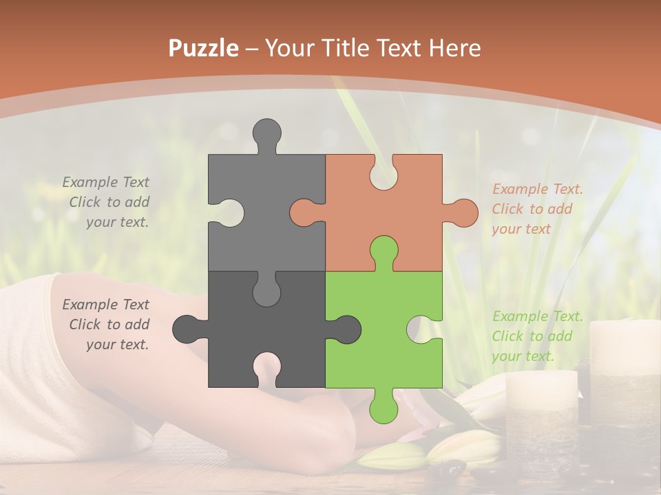 A Woman Laying On The Ground Next To A Body Of Water PowerPoint Template