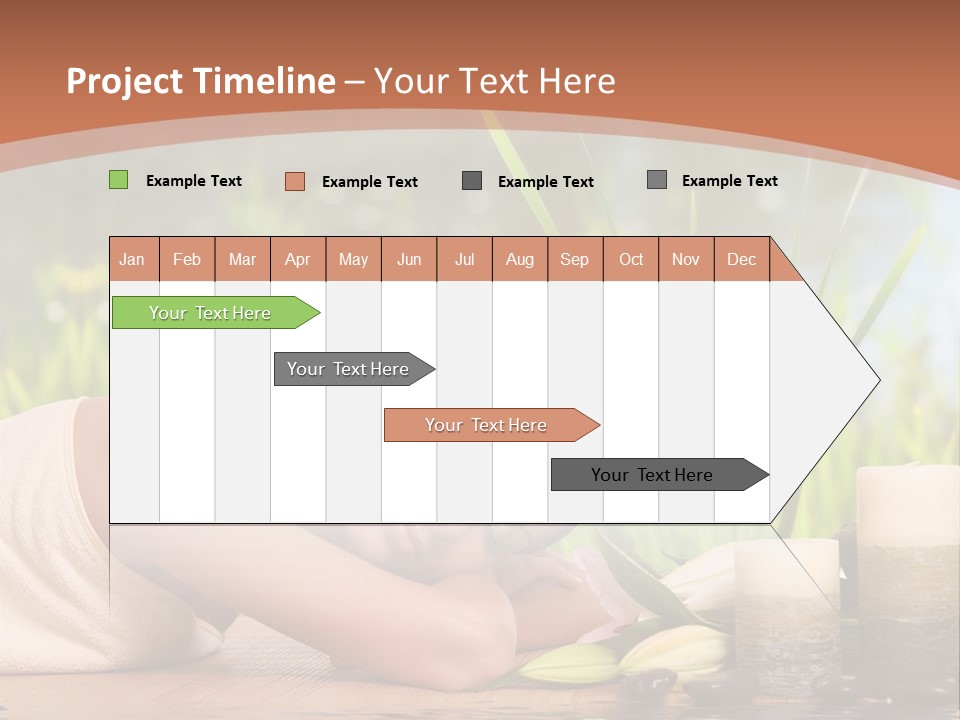 A Woman Laying On The Ground Next To A Body Of Water PowerPoint Template