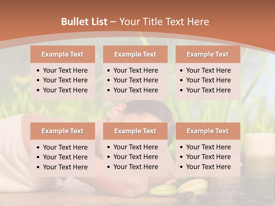 A Woman Laying On The Ground Next To A Body Of Water PowerPoint Template