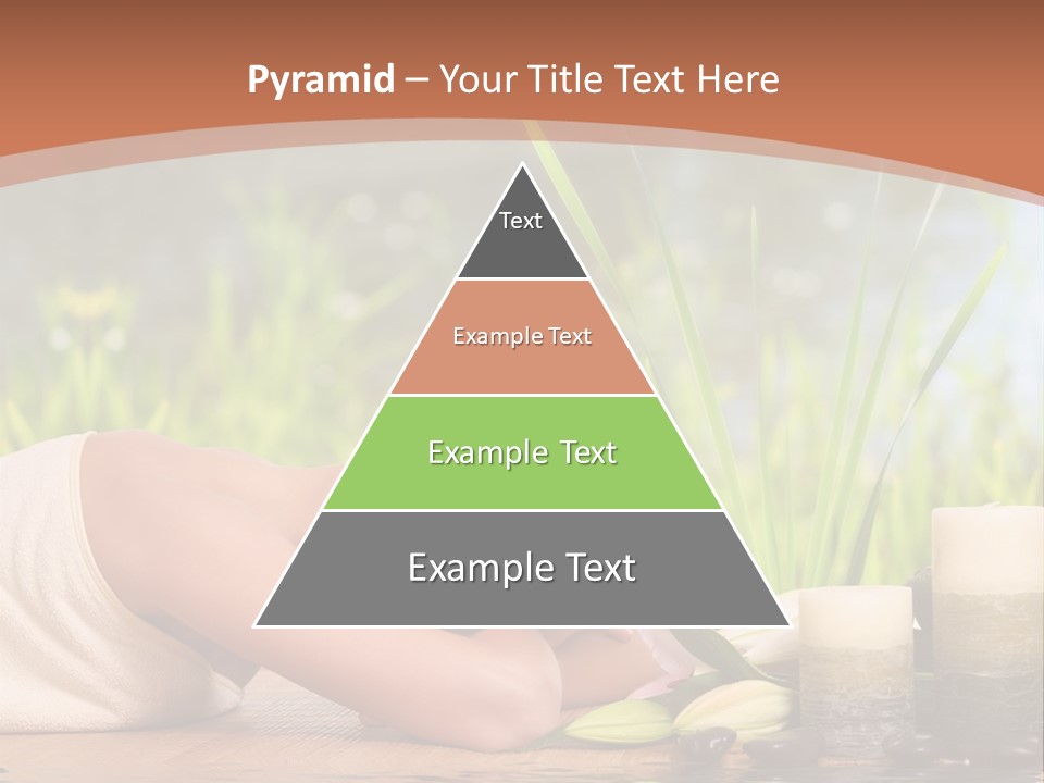 A Woman Laying On The Ground Next To A Body Of Water PowerPoint Template