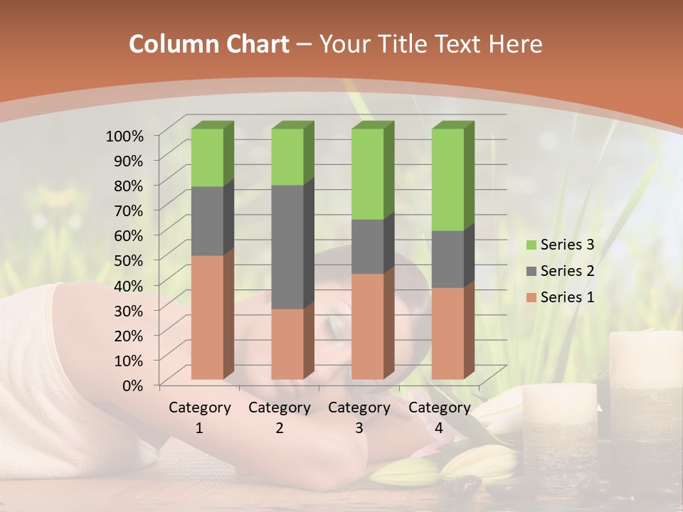 A Woman Laying On The Ground Next To A Body Of Water PowerPoint Template