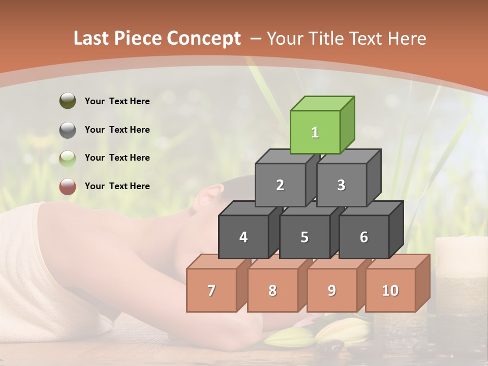 A Woman Laying On The Ground Next To A Body Of Water PowerPoint Template