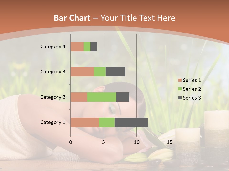 A Woman Laying On The Ground Next To A Body Of Water PowerPoint Template