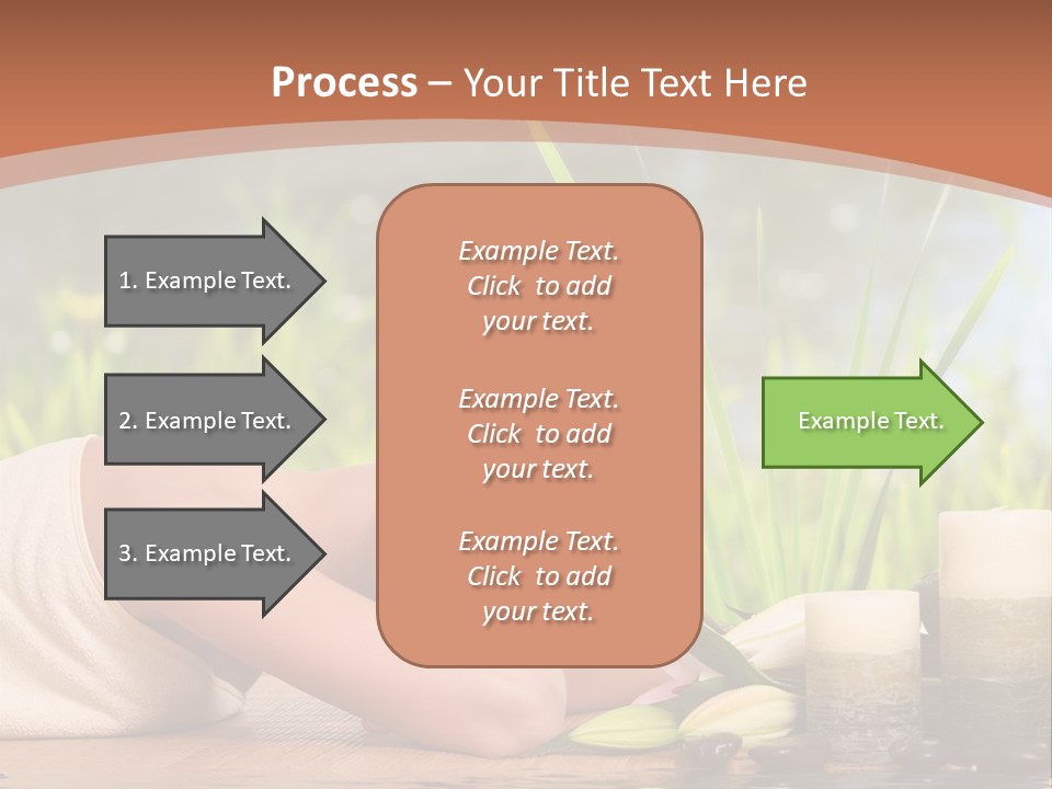 A Woman Laying On The Ground Next To A Body Of Water PowerPoint Template