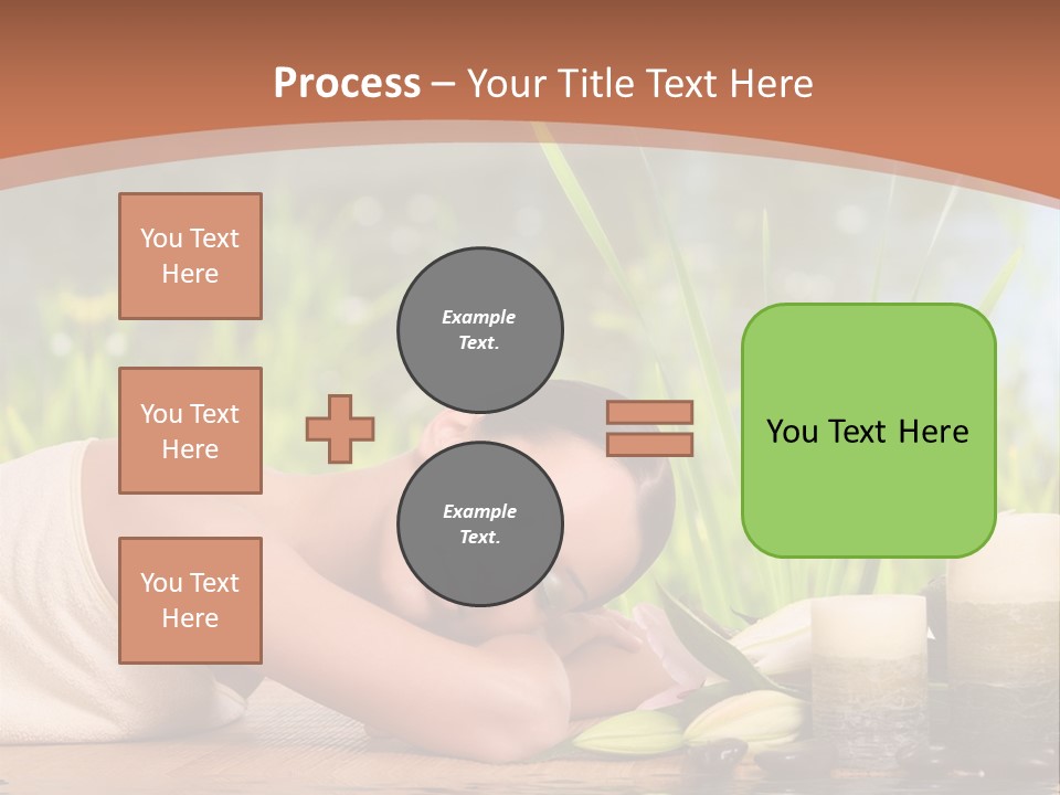 A Woman Laying On The Ground Next To A Body Of Water PowerPoint Template