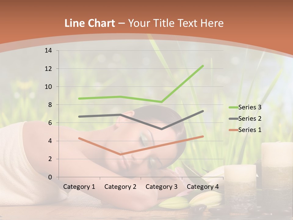 A Woman Laying On The Ground Next To A Body Of Water PowerPoint Template