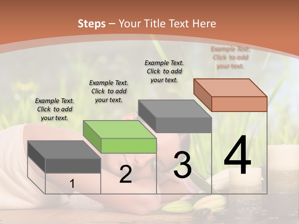 A Woman Laying On The Ground Next To A Body Of Water PowerPoint Template