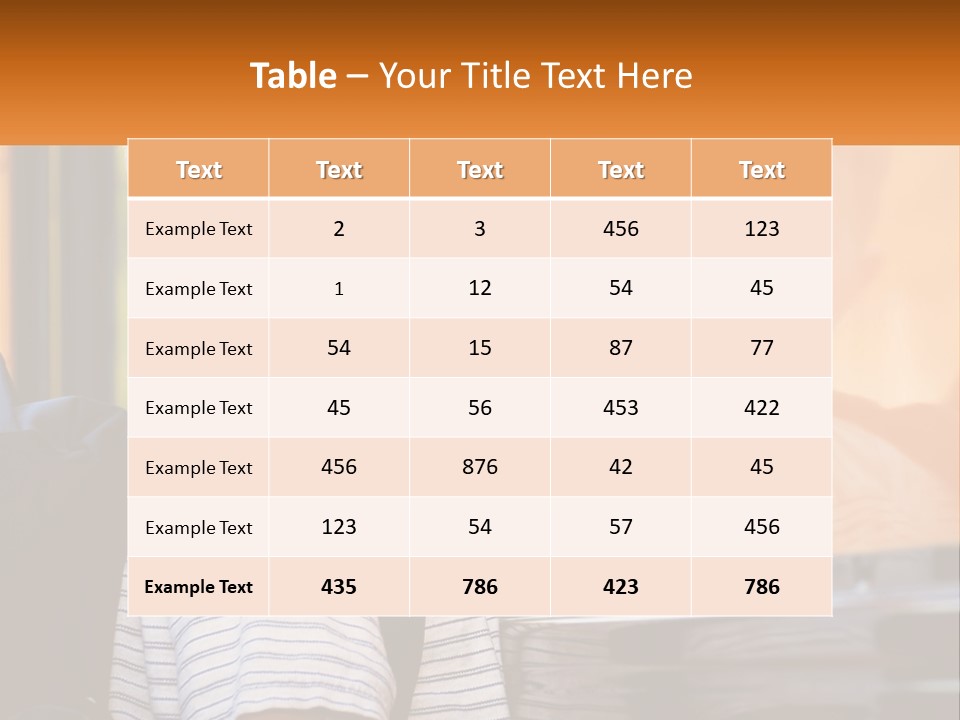 A Young Boy Is Standing In Front Of A School Bus PowerPoint Template