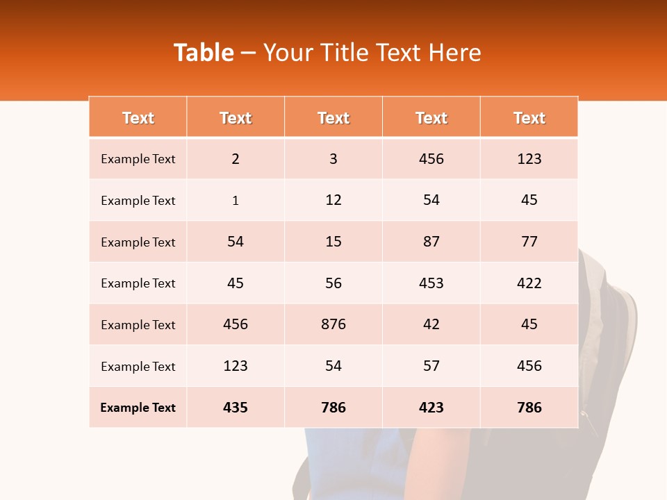 A Young Boy With A Back Pack On His Back PowerPoint Template