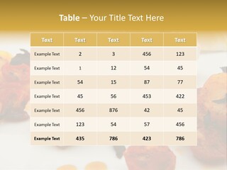 A White Plate Topped With Fish And Vegetables PowerPoint Template