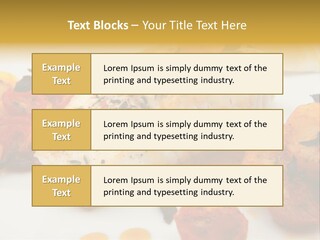 A White Plate Topped With Fish And Vegetables PowerPoint Template