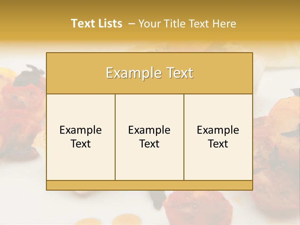 A White Plate Topped With Fish And Vegetables PowerPoint Template