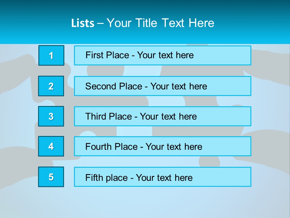 Two Hands Holding Pieces Of A Jigsaw Puzzle PowerPoint Template