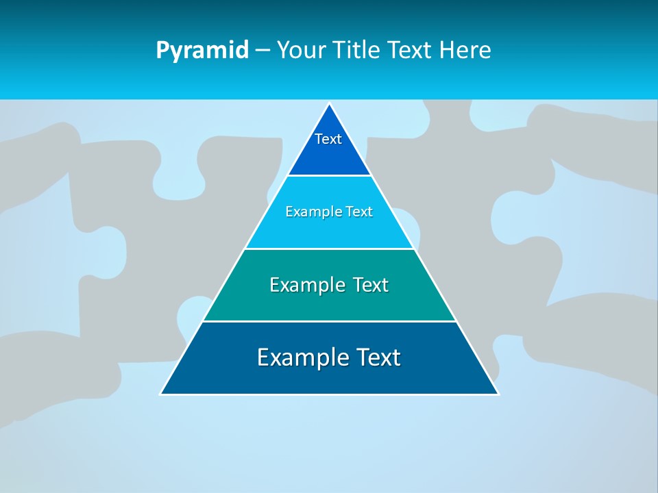 Two Hands Holding Pieces Of A Jigsaw Puzzle PowerPoint Template