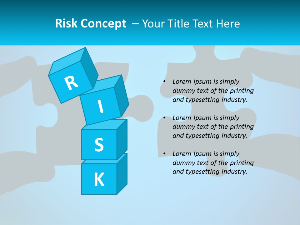 Two Hands Holding Pieces Of A Jigsaw Puzzle PowerPoint Template