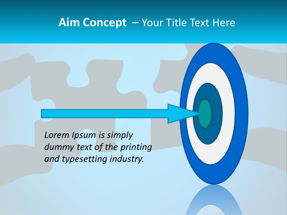 Two Hands Holding Pieces Of A Jigsaw Puzzle PowerPoint Template