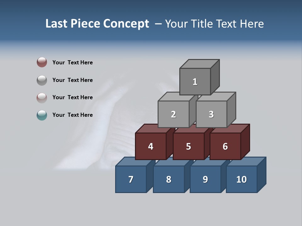 A Man Covering His Face With His Hands PowerPoint Template