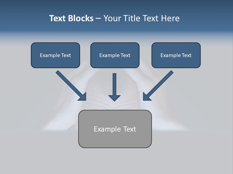 A Man Covering His Face With His Hands PowerPoint Template