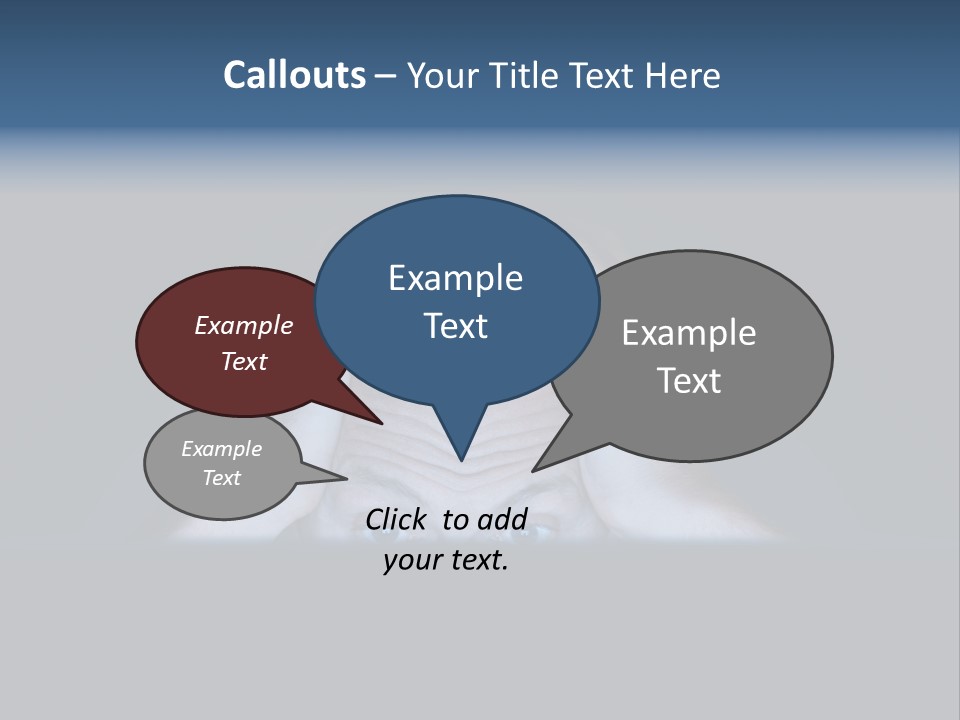 A Man Covering His Face With His Hands PowerPoint Template
