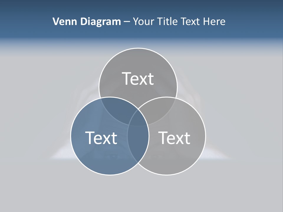 A Man Covering His Face With His Hands PowerPoint Template