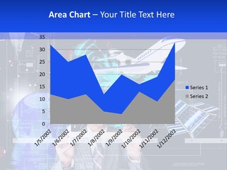 A Man In A Business Suit Is Pointing At Something PowerPoint Template