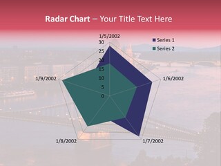 A Bridge Over A River With A City In The Background PowerPoint Template