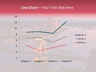 A Bridge Over A River With A City In The Background PowerPoint Template