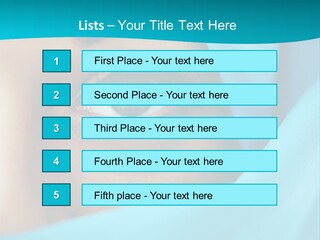 A Woman With A Blue Scarf On Her Head PowerPoint Template