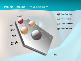 A Woman With A Blue Scarf On Her Head PowerPoint Template