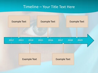 A Woman With A Blue Scarf On Her Head PowerPoint Template