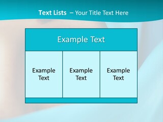A Woman With A Blue Scarf On Her Head PowerPoint Template