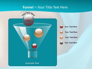 A Woman With A Blue Scarf On Her Head PowerPoint Template