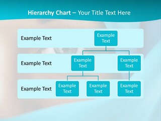 A Woman With A Blue Scarf On Her Head PowerPoint Template