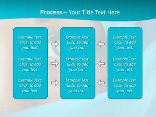 A Woman With A Blue Scarf On Her Head PowerPoint Template
