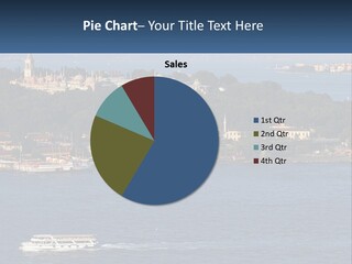 A Large Body Of Water With A Boat In It PowerPoint Template