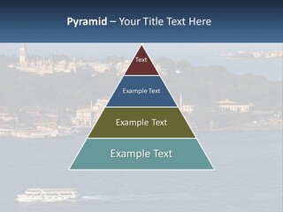 A Large Body Of Water With A Boat In It PowerPoint Template